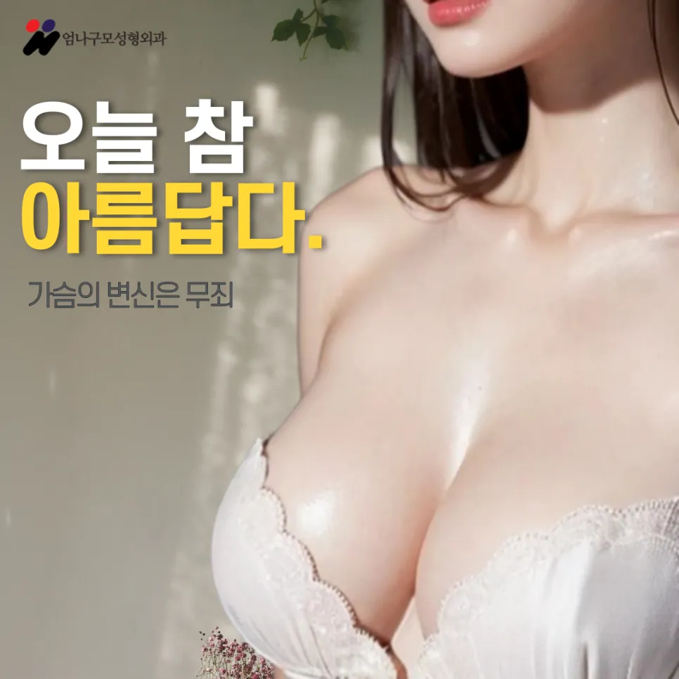 엄나구모성형외과 정보글 자연스러운 가슴성형, 보형물 선택이 핵심입니다 안내 이미지