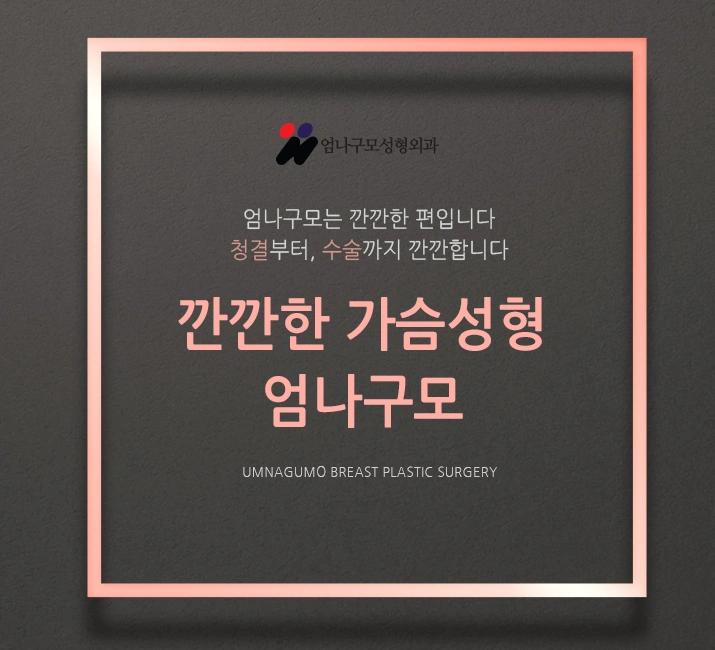 ※엄나구모 정보글※ 가슴성형은 가슴성형만 하나만 하는 곳에서!! 안내 이미지