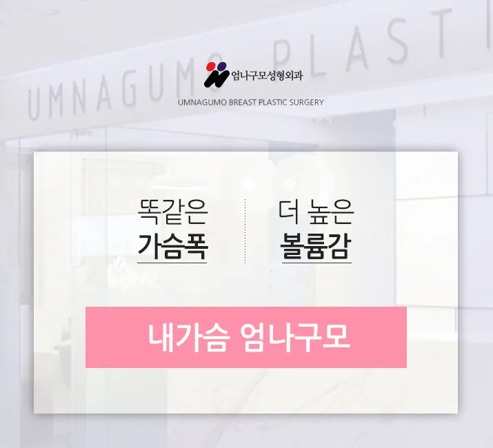 엄나구모 정보>> 내몸에 들어가는 보형물가슴성형 정확히 알고 해야겠죠? 안내 이미지