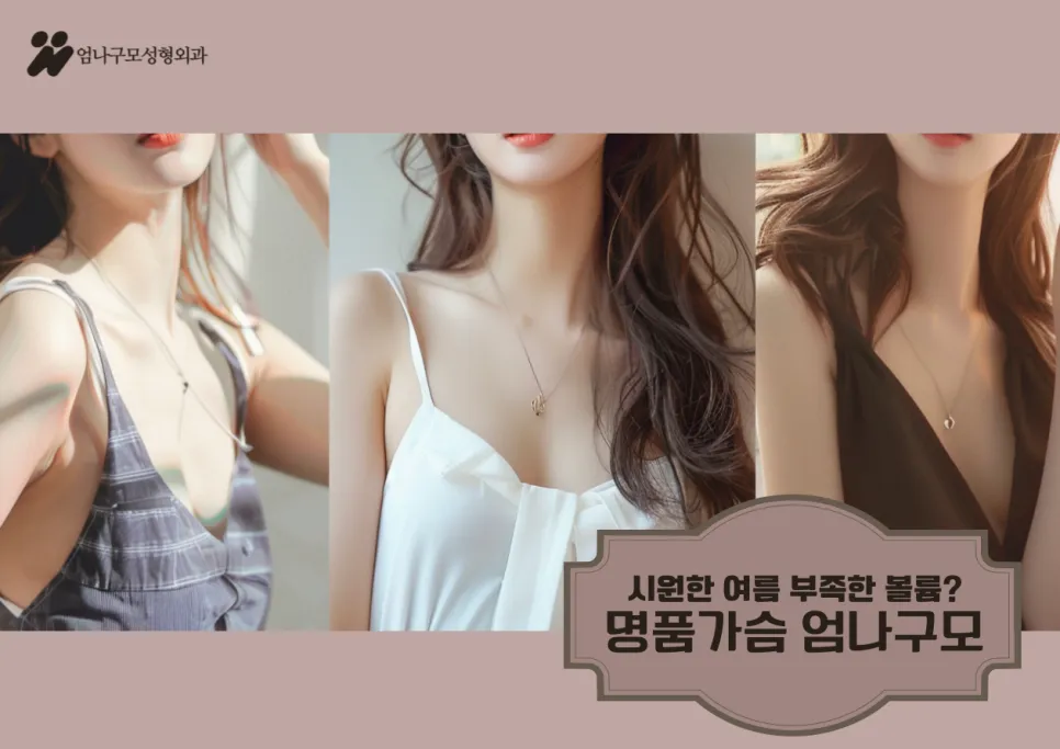 엄나구모성형외과 정보글 여성들의 가슴성형 안내 이미지