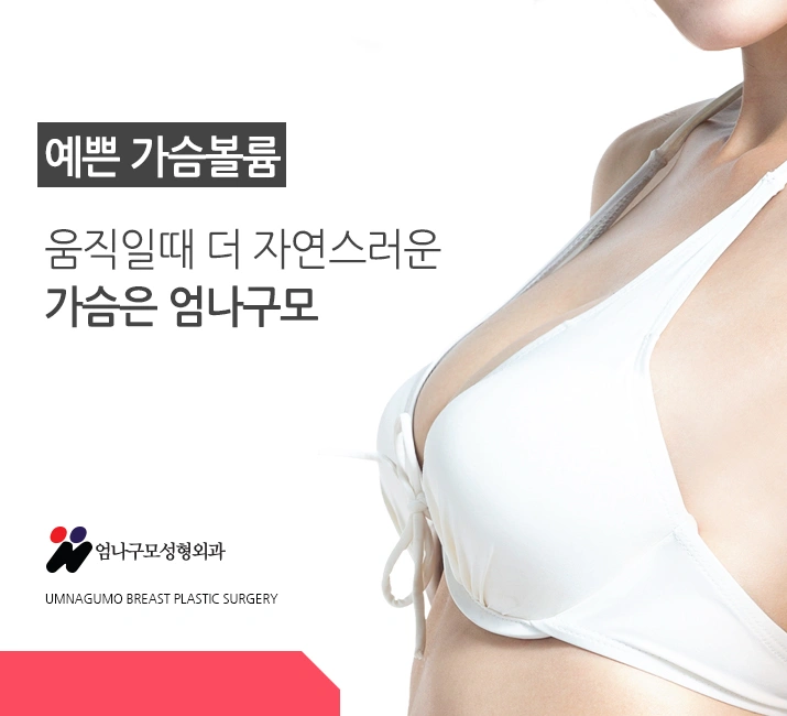 엄나구모 정보글>>> 라인을 살린 가슴성형 정보글 안내 이미지