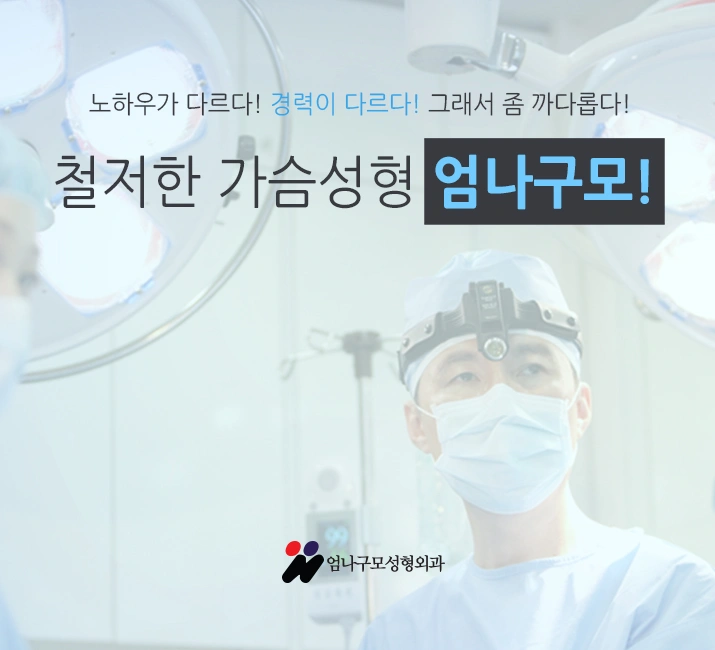엄나구모 가슴성형 안전도 결과도 달라 달라~ 안내 이미지
